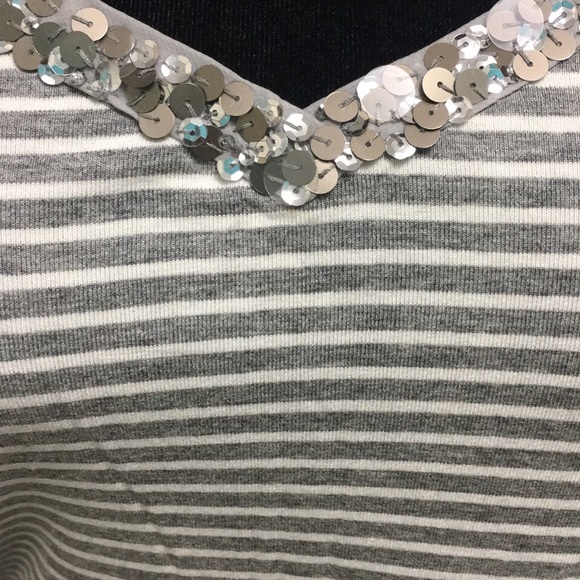 New WHBM Grey Striped Size L - Picture 7 of 8